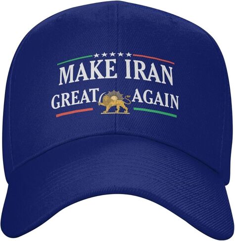 Make Iran Great Again Hat Trucker Cap for Men Women Black K19 in Saudi Arabia