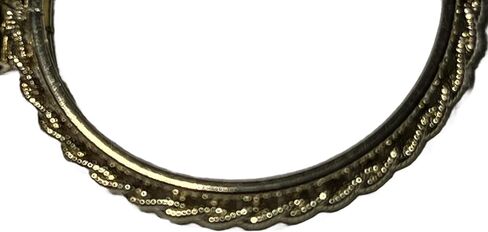 Bedrock Jewelry Gold Filled Rope Coin Holder Frame Pendant Mounting Charm Pendant DIME size 18x1.3 mm in Kuwait