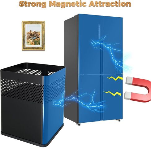 Magnetic Photo Frames for Refrigerator 4 Pcs,Vintage Mini Fridge Magnets Picture Frame 3.54 x 2.75 Inch(Gold) in Saudi Arabia