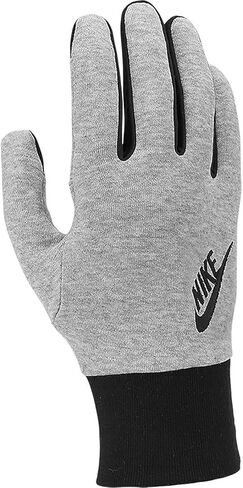 Nike Mens Club Fleece 2.0 Training Gloves (Grey Heather, Large) in Saudi Arabia