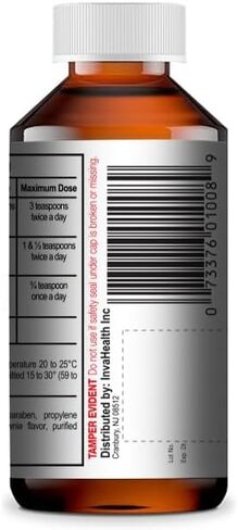 MedPlus Natural Vegetable Laxative - Senna Syrup 8.8mg/5ml - Constipation Relief - Chocolate Flavor - Compared to Senokot® Syrup - Made in USA in Saudi Arabia