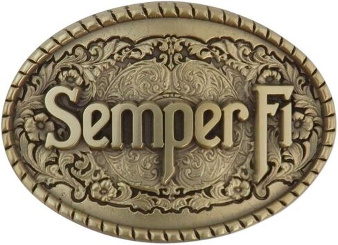 إنديانا ميتال كرافت USMC Semper Fi غربي من النحاس الصلب مصنوع في الولايات المتحدة الأمريكية in Saudi Arabia