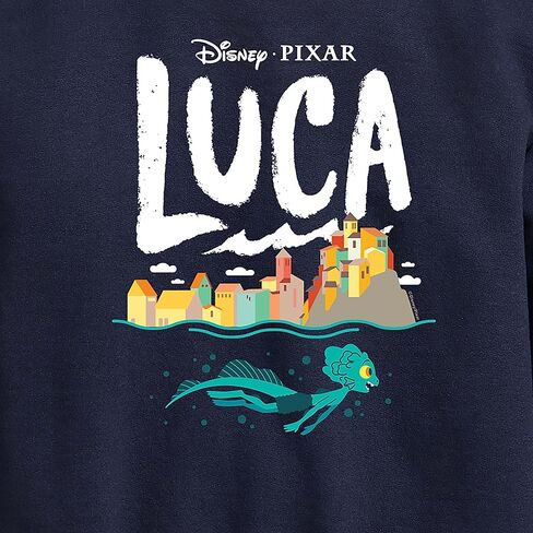 Disney Luca - Coastal Sea Monster - Toddler and Youth Crewneck Fleece Sweatshirt in Saudi Arabia