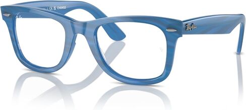 Ray-Ban Unisex Rx4340v Wayfarer Ease Photochromic Square Prescription Eyewear Frames in Saudi Arabia