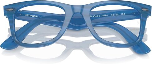 Ray-Ban Unisex Rx4340v Wayfarer Ease Photochromic Square Prescription Eyewear Frames in Saudi Arabia