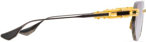 Dita GRAND-IMPERYN OPTICAL DT DTX164 A-01 Yellow Gold/Black Iron Metal Rimless Eyeglasses 56mm in Saudi Arabia