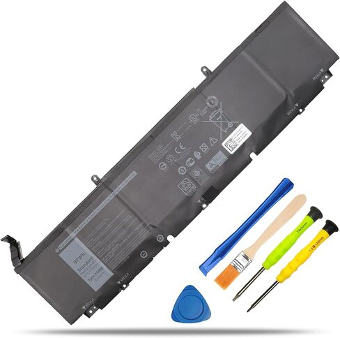 MN79H Laptop Battery Replacement for Dell XPS 13 Plus 9320 XPS9320-7523BLK-PUS XPS9320-7585SLV-PUS Series Notebook J7H5M 0J7H5M NXRKW 0NXRKW 11.55V 55Wh 4524mAh in Saudi Arabia