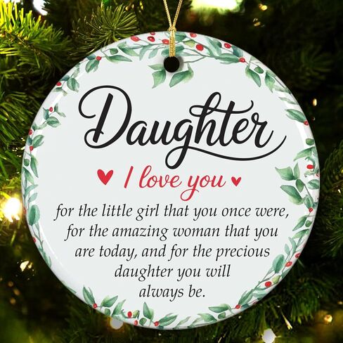 NewEleven Baby's First Christmas Ornament 2024, First Christmas As Family Of Three - Baby Picture Frame Newborn Gift, First Time Parents Gifts, Family Of 3 First Christmas Gifts For New Parents - Double-Sided Printing Photo Frame Ornament in Kuwait