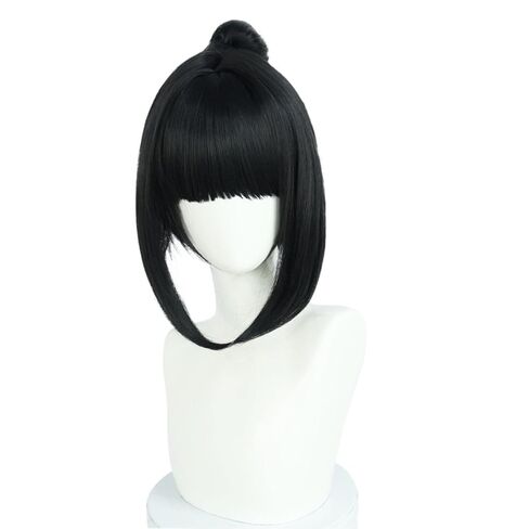 Long Ponytails Halloween Anime Cosplay Hair Wigs for Women (Dark) in Saudi Arabia