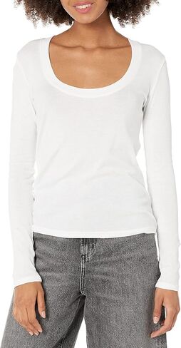 Vince Womens Scoop Nk L/S in Saudi Arabia