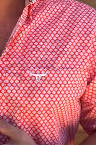 قميص Drover Cowboy Threads للرجال بأكمام قصيرة، سلسلة Signature Series فورمان in Kuwait