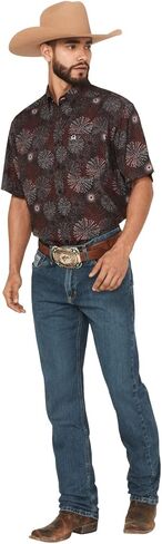Cinch Men's Slim Fit Silver Label Jeans, Medium Stone Wash Jeans in Saudi Arabia