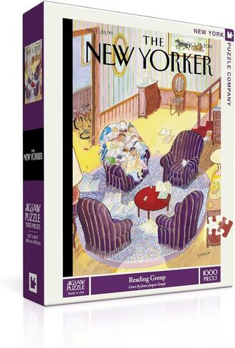 New York Puzzle Company - New Yorker Pawns in The Park - 1000 Piece Jigsaw Puzzle for Family Game Nights by Victoria Tentler-Krylov in Saudi Arabia