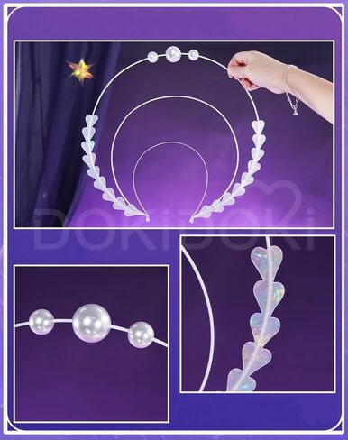 KIRA KIRA Cyrene Cosplay أغطية الرأس إكسسوارات Doki-R Game Honkai: Star Rail Cosplay Cyrene Halo Headwear Cosplay Props (متعدد الألوان) in Saudi Arabia
