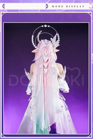 KIRA KIRA Cyrene Cosplay أغطية الرأس إكسسوارات Doki-R Game Honkai: Star Rail Cosplay Cyrene Halo Headwear Cosplay Props (متعدد الألوان) in Saudi Arabia