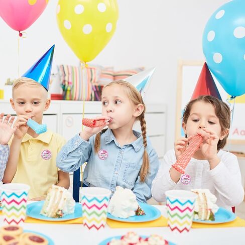 Pink Bow Happy Birthday Pin, Cute Polka Dot It’s My Birthday Button Badge for Girls Boy Kids Cartoon Theme Party Decoration & Favors in Saudi Arabia