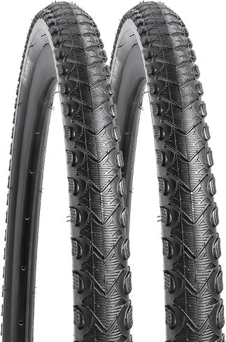 YunSCM 2-PCS 700C Road Bike Tires 700x40C / 40-622 and 700C Bike Tubes Schrader Valve and 2 Rim Strips Compatible with 700x38C 700x39C 700x40C 700x41C 700x42C 38/42-622 Bike Tires and Tubes (P-1027) in Saudi Arabia