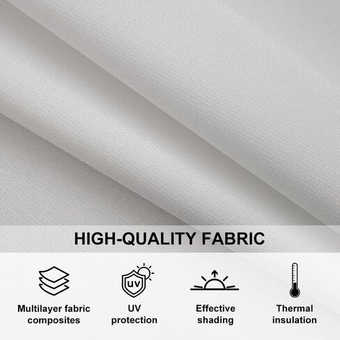 Free Stop Cordless Roller Shades Semi-Opaque Blackout Blinds for Windows Room Darkening Rolled Up and Down Shades, UV Protection Window Shades Door Blinds for Home and Office (35“ W x 72" H, White) in Saudi Arabia