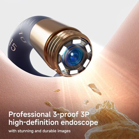 كاميرا أداة إزالة شمع الأذن، منظف الأذن المقاوم للماء IP67 مع الكاميرا، مزيل شمع الأذن البصري، مجموعة تنظيف الأذن للبالغين والأطفال من العائلة in Kuwait