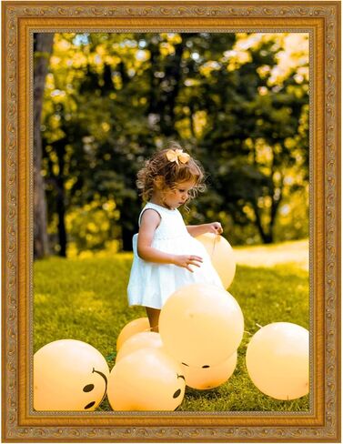 إطار صورة أسود حديث مقاس 35 × 42 مع زجاج بليكسي أكريليك - تعليق على الحائط بحافة خشبية - حجم إطار كبير 42 × 35 لصورة العائلة ومطبوعات فنية الملصقات والمستندات in Saudi Arabia