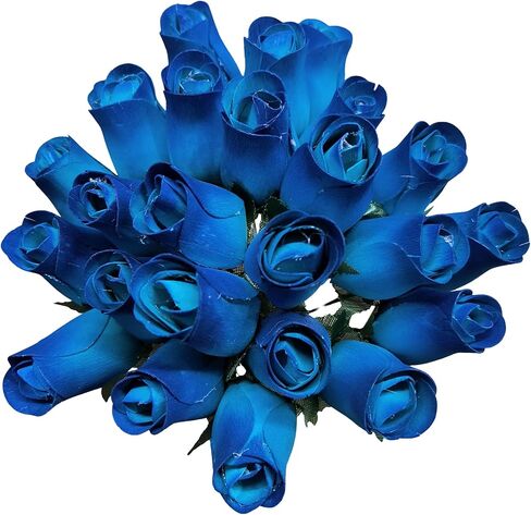 24 وردة حمراء خشبية صغيرة الحجم (أحمر، 1) in Kuwait