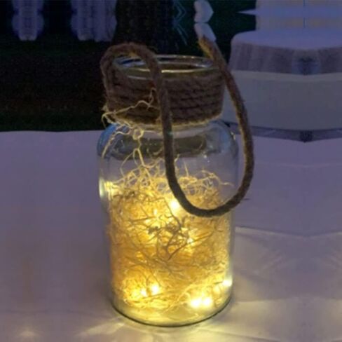 Non-Blinking Water Proof LED Mini Light Light up Paper Lanterns,Balloons,or Vase for Birthday Party or Wedding Decoration (Warm White, Pack of 24) in Saudi Arabia