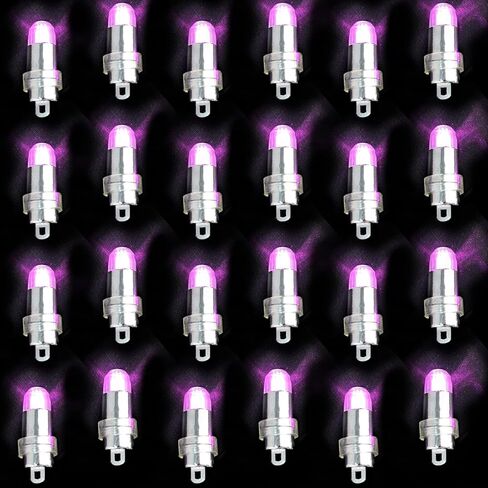 Non-Blinking Water Proof LED Mini Light Light up Paper Lanterns,Balloons,or Vase for Birthday Party or Wedding Decoration (Warm White, Pack of 24) in Saudi Arabia