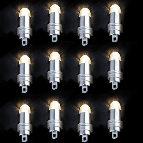 Non-Blinking Water Proof LED Mini Light Light up Paper Lanterns,Balloons,or Vase for Birthday Party or Wedding Decoration (Warm White, Pack of 24) in Saudi Arabia