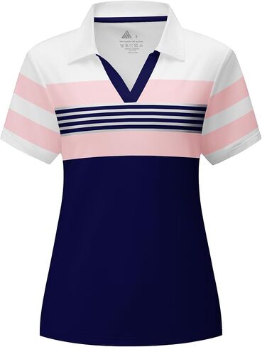 Polo Shirts for Women, V-Neck Business Casual Tops for Women Sport Shirts in Saudi Arabia