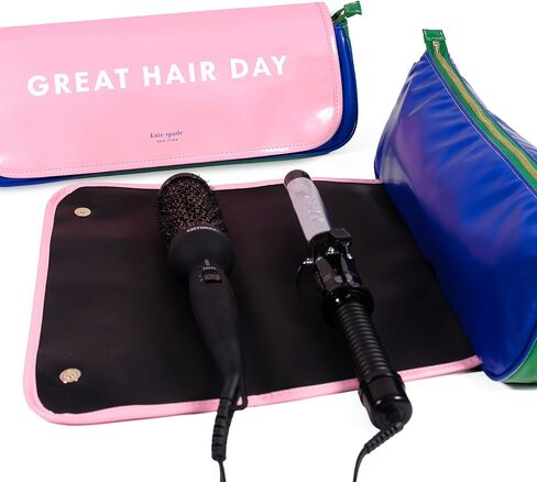 kate spade new york Hair Styling Tools Travel Organizer Bundle with Double Sided Packing Cube in Saudi Arabia