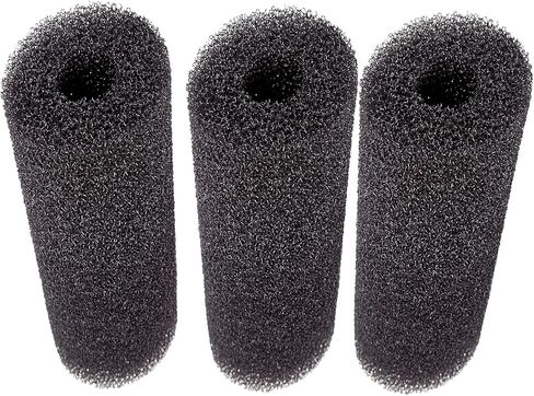 Filter Intake Sponge for Aquarium Fish Tank 5.9″ Big Prefilter - Fits Pond Turtle Aquarium Filters 0.8" Inner Hole Foam (Pack of 3) in Saudi Arabia