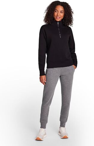 Head Womens Rib Mix Jogger, Slim Fit, 29" Inseam, Lightweight Cotton-Poly Fleece Material in Saudi Arabia