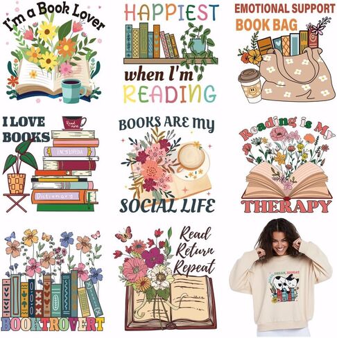 SUPERDANT Dandelion Lines Iron on Transfers 4 Sheets Flower Heat Transfer Film Stickers Set Clothing Iron on Decals for T-Shirt Hoodie Canvas Bags Pillow Jackets DIY Crafts 20X20m in Saudi Arabia