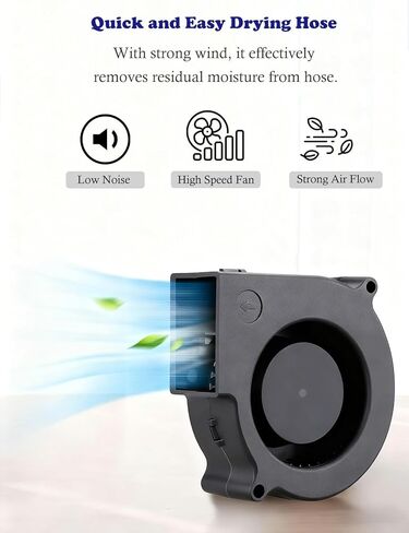 مجفف خرطوم CPAP مع مفتاح تشغيل/إيقاف لأنابيب الماكينة Resmed Airsense 10 11، مروحة منفاخ منظف Cpap، مجموعة تنظيف أنبوب Cpap تساعد على خرطوم التجفيف السريع، مستلزمات Cpap in Kuwait