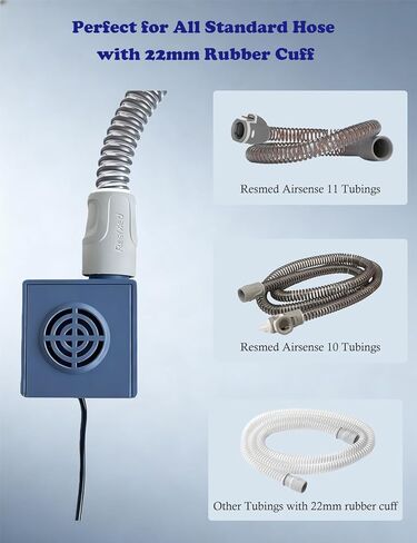 مجفف خرطوم CPAP مع مفتاح تشغيل/إيقاف لأنابيب الماكينة Resmed Airsense 10 11، مروحة منفاخ منظف Cpap، مجموعة تنظيف أنبوب Cpap تساعد على خرطوم التجفيف السريع، مستلزمات Cpap in Kuwait