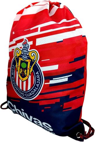Icon Sports Chivas De Guadalajara Official Drawstring Gym Soccer Cinch Bag 05 in Saudi Arabia