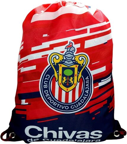 Icon Sports Chivas De Guadalajara Official Drawstring Gym Soccer Cinch Bag 05 in Saudi Arabia