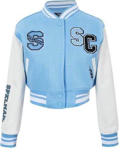 Pro Standard NCAA womens Womens College Classic Essentials Wool Varsity Jacket in Saudi Arabia