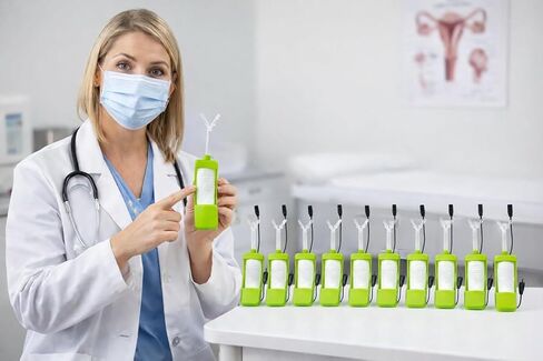 HOOMSOINS 10 عبوات بديلة للقسطرة الخارجية للسيدات - حل لسلس البول مع عدم وجود تسرب جانبي in Kuwait