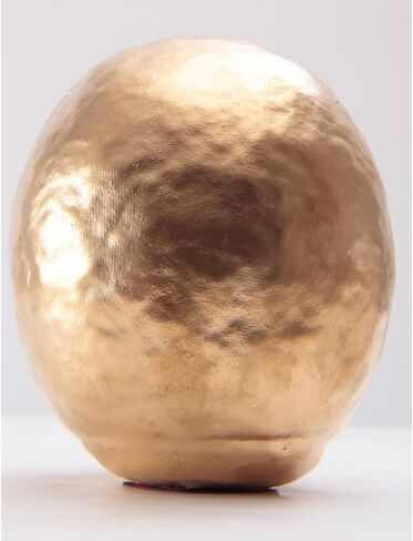 Daruma Doll 3.6 inch Gold Color Japanese Good Luck Charm Made in Japan GDS-01G-Z-US in Saudi Arabia
