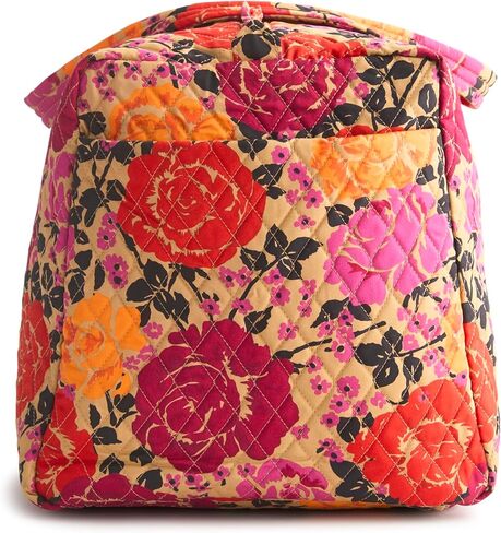 Vera Bradley Premium Cotton Large Original Duffel Bag, Coming Up Roses in Saudi Arabia