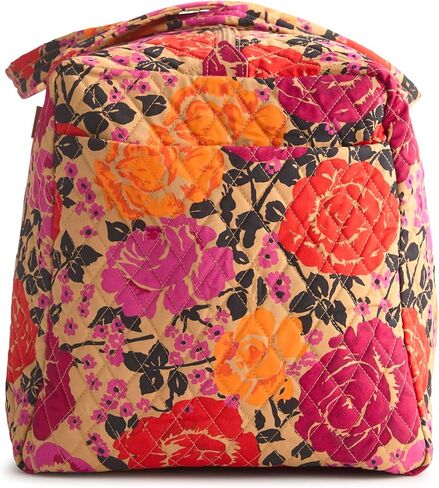 Vera Bradley Premium Cotton Large Original Duffel Bag, Coming Up Roses in Saudi Arabia