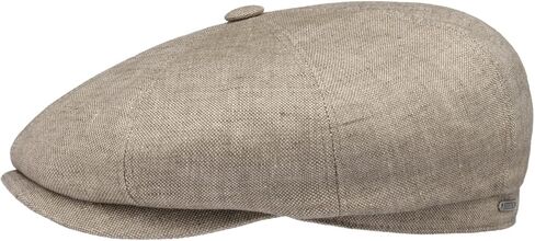 Stetson Hatteras Classic Flatcap Linen Melange Newsboy Made in EU Unisex Summer Winter in Saudi Arabia