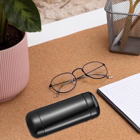 BESPORTBLE Metal Eyeglasses Case Side Button Closure Compact Hard Shell Sunglass Holder for Men and Women Lightweight Travel Eyewear Protection with Scratch Resistant Interior Painted Finish in Saudi Arabia