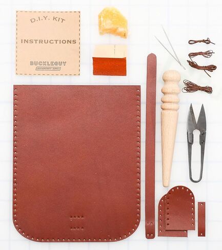 Buckleguy.com مجموعة أدوات جلدية لحقيبة النظارات DIY in Kuwait