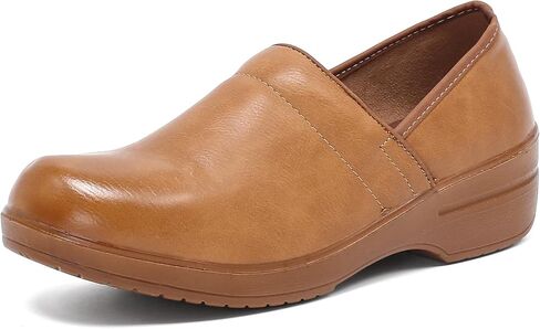 Slip-On Clogs for Women Footwear for Comfort and Arch Support - Resistant and Chef Shoes - Nursing, Veterinarians, Food Service, Healthcare Professionals, Oil and Water Resistant in Saudi Arabia