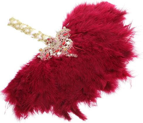 Bridal Fan with Rhinestone Design Handheld Stage Performance Accessory for Weddings Parties Masquerades Photography Prop Present for Friends and Family in Saudi Arabia