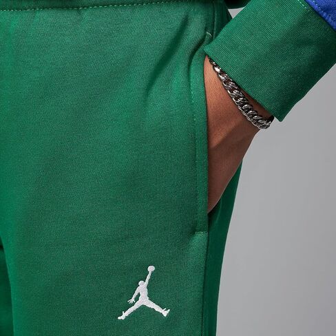 Jordan MJ Brooklyn Fleece Essentials Big Kids' Pants (95D234-E1P, Pine Green) Size X-Large in Saudi Arabia