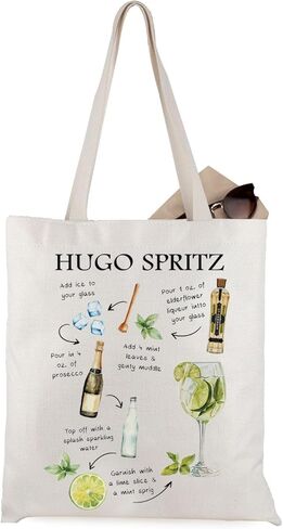 حقيبة يد WCGXKO Hugo Spritz للشرب هدية لحفلات الزفاف وحفلات الكوكتيل in Kuwait