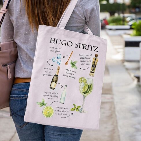 حقيبة يد WCGXKO Hugo Spritz للشرب هدية لحفلات الزفاف وحفلات الكوكتيل in Kuwait